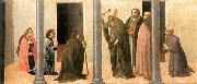 BARTOLOMEO DI GIOVANNI Predella: Consecration of the Church of the Innocents USA oil painting artist